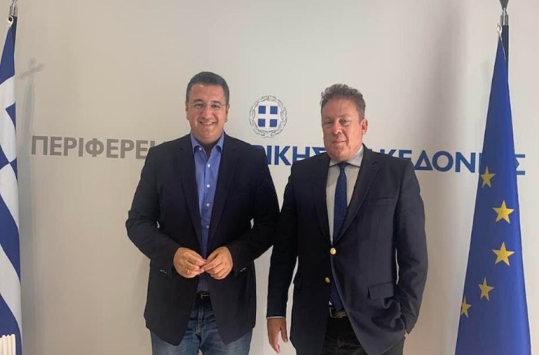 Συνάντηση Μ. Δράμαλη με Α. Τζιτζικώστα στην Περιφέρεια  δημοσίευση στο Myportal